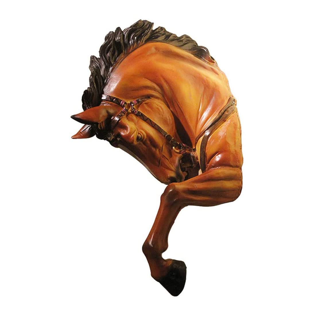 Amazon.com: LIALIYA Horse Head Bust Wall Mount, Equine Art Decor