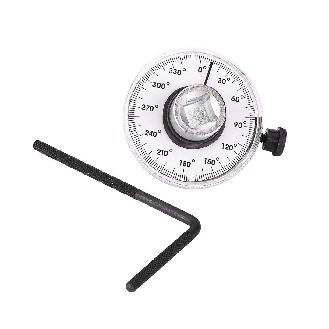 B K JAGAN & CO 1/2" Torque Angular Gauge with Wrench - Drive Torque Angle Gauge Car Auto Meter Tool-picture-20