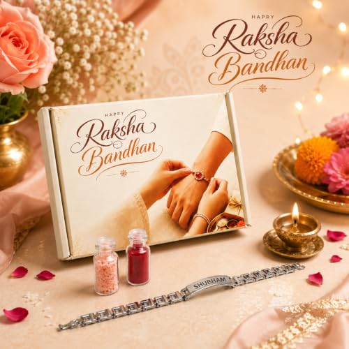 Image of PersonalisedRakhi For Brother | Best & TrendyRakhi for bhai | Customized nameRakhi for Rakshabandhan