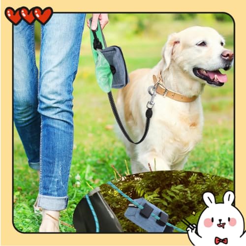 Kotbeutelspender für Hunde,2 Stück tragbare Hundekotbeutel-Halter,Pet Waste Rubbish Poop Bag Halter,Hundekotbeutel-Spender,Pet Poop Tasche Halter mit Reißverschluss,10 X 5 X 5 cm