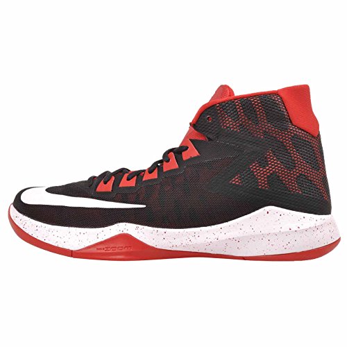 Buy Nike New Men's Zoom Devosion Basketball Shoe Black/University Red 8