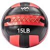 JFit Wall Ball – Premium Soft Weighted Exercise Ball for Strength, Conditioning, Gym & Home Workouts, 4-30 LB