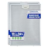 Dunstabzugshaubenfilter Ersatz für BPPFA30 30 x 41,3 cm Broan Range Hood Filter – Metall-Abluftventilator, Herdhaubenfilter für Dunstabzugshaube – filtert das Küchenofenfett von der eindringenden