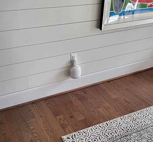 Image of The Nest WiFi Pro Genie Wall Mount Outlet Holder Stand (3-Pack) | Lowest Profile | Open Access | No Messy Screws or Tape | Reinforced Support | Horizontal and Vertical Outlets