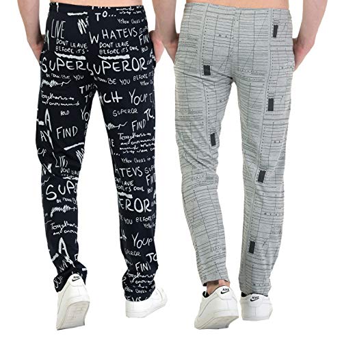 Image of SHAUN Men's Regular Fit Track pants(Pack of 2)