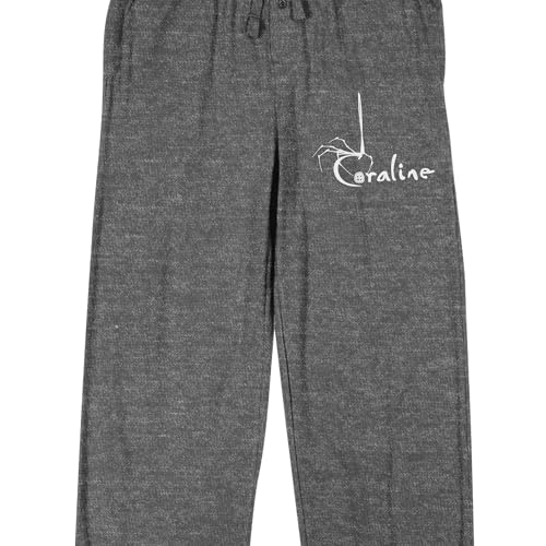Bioworld Coraline Grey Sleep Pajama Pants2