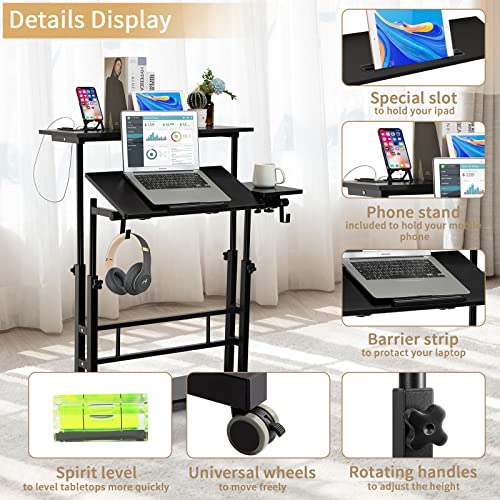 Siducal Mobile Stand Up Desk thumb #4