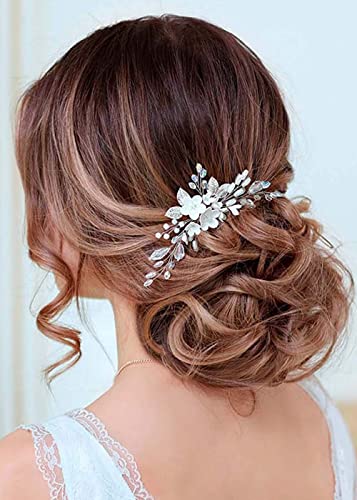 Edary Fermagli per capelli da sposa sposa in fiore...