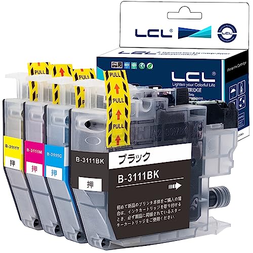 Amazon.co.jp: LCL (4色セット) Brother用 LC3111-4PK LC3113-4PK