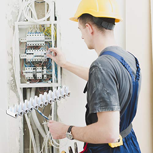 VELAMP Mammut MG303 Barretta di 12 Morsetti elettrici (Tbs-3A-4 mm2), Certificazione NF, in PP, Bianco - Image 4