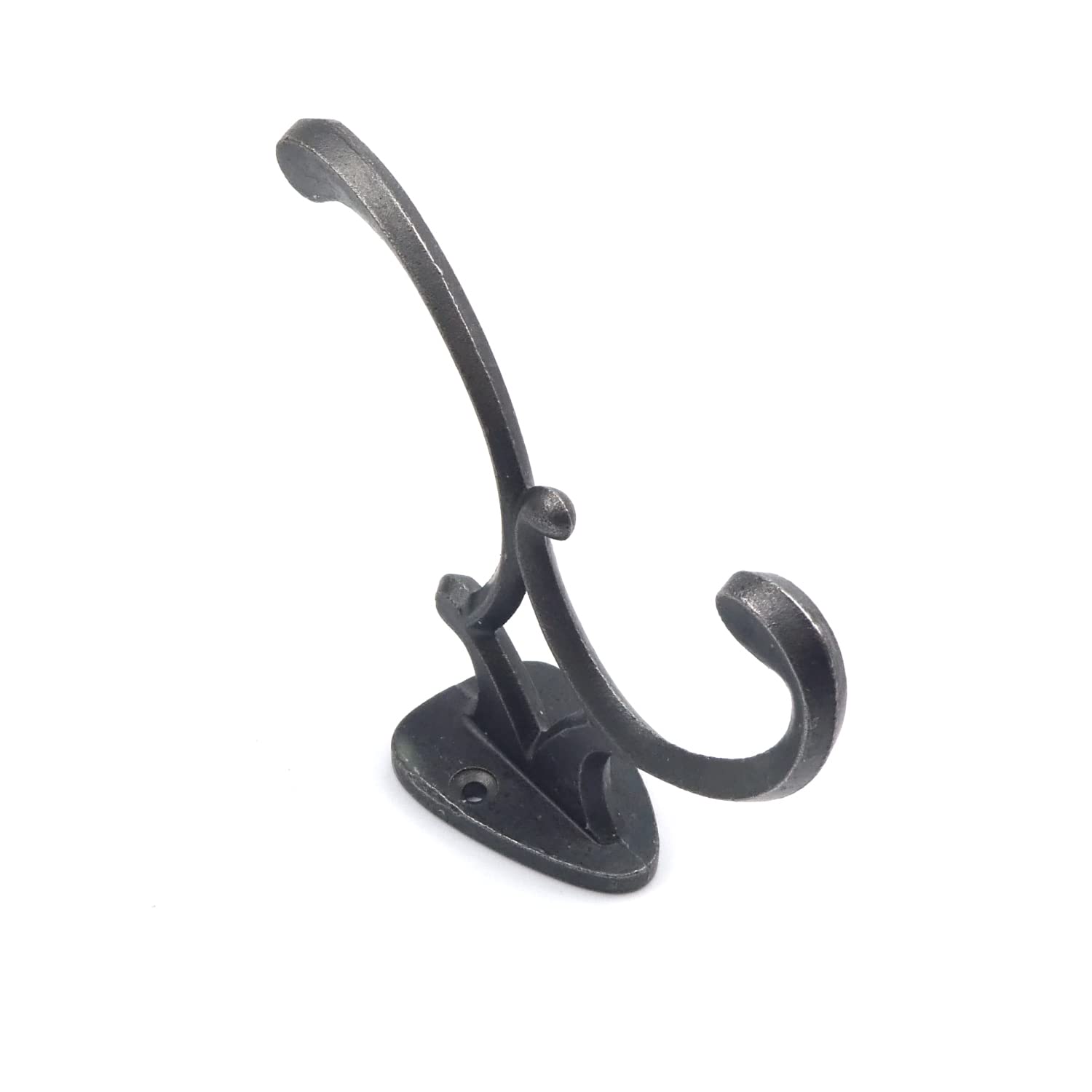 Oakcrafts Antique Coat Hook Addison Cast Iron 125Mm - Pack Of 4