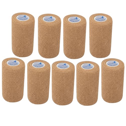 ANAMPION Venda Cohesiva 9 Pack 7.5cmX4.5M