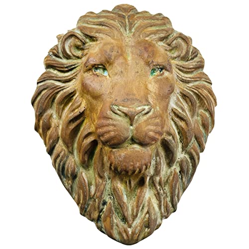 Autumn Lion's Head Garden Decor Mold, Concrete Cement Plaque Mold, Lion's Face Form For Garden Figure, Diy Outdoor Décor #TOP5