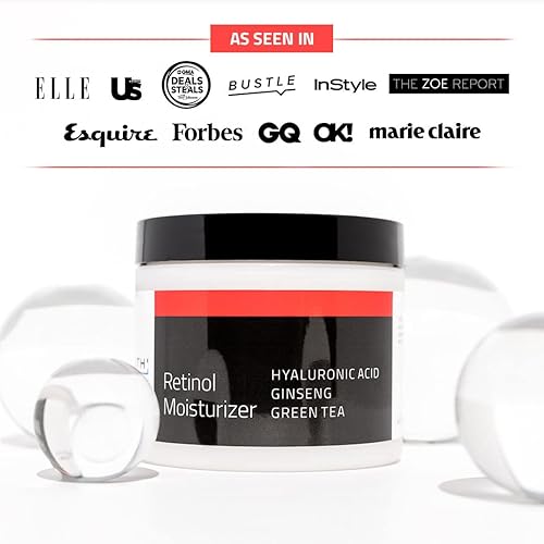 Miniatura 2 de YEOUTH Crema de retinol para cara, crema facial de retinol para mujeres y hombres con ácido hialurónico y té verde, hidratante nocturno para una