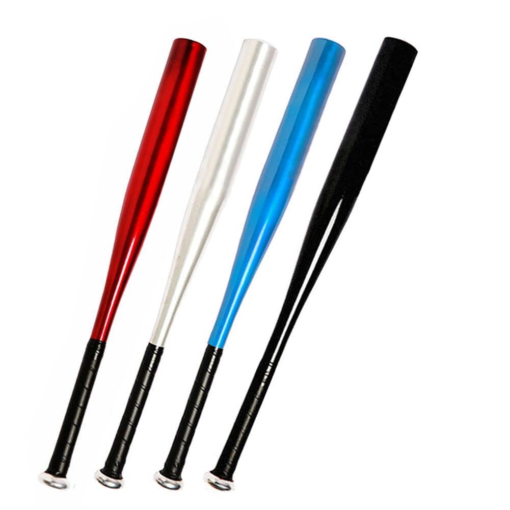 2 Mazze Da Baseball In Alluminio - Con Manico Antiscivolo Per Softball