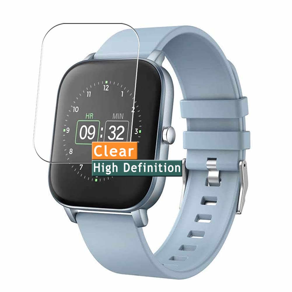 3-Pack Screen Protector, compatible with YoYoFit p22 1.4" Smartwatch Smart Watch TPU Film Protectors Sticker [ Not Tempered Glass ]