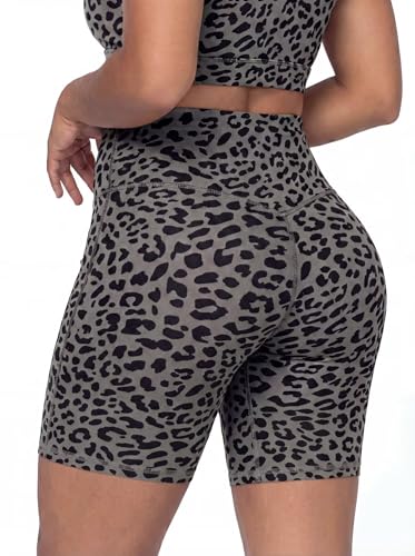 Image of Sunzel Crossover Biker Shorts for Women, No Front Seam V High Waist Yoga Workout Gym Shorts with Tummy Control | 4 Or 6-Inch Inseam, High Waisted, Tummy Control, Crossover Waist, Buttery Soft, No Front Seam, Squat Proof, Compression