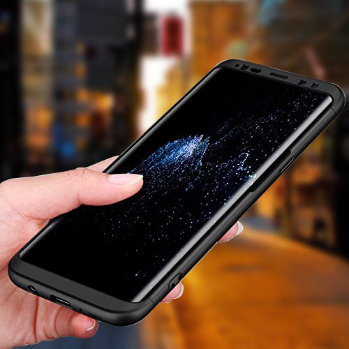 Qissy Custodia per Samsung Galaxy S8 Plus, 3 in 1