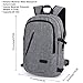 Mochila antirrobo Impermeable, WAWJ Mochila para portátil Multiusos Daypacks con Puerto de...