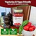 MUZZARELLI FARMS® Crushed Sweet Berry Tomato | Gift Ready | Jersey Fresh® Flavorful | Family Recipe for 60 years - No Gluten, Low Carb - No Preservatives - All Natural -26 fl oz Glass Mason Jar | Hand-Selected Tomatoes Bottled for Peak Freshness and Flavor. Made in Vineland, New Jersey USA