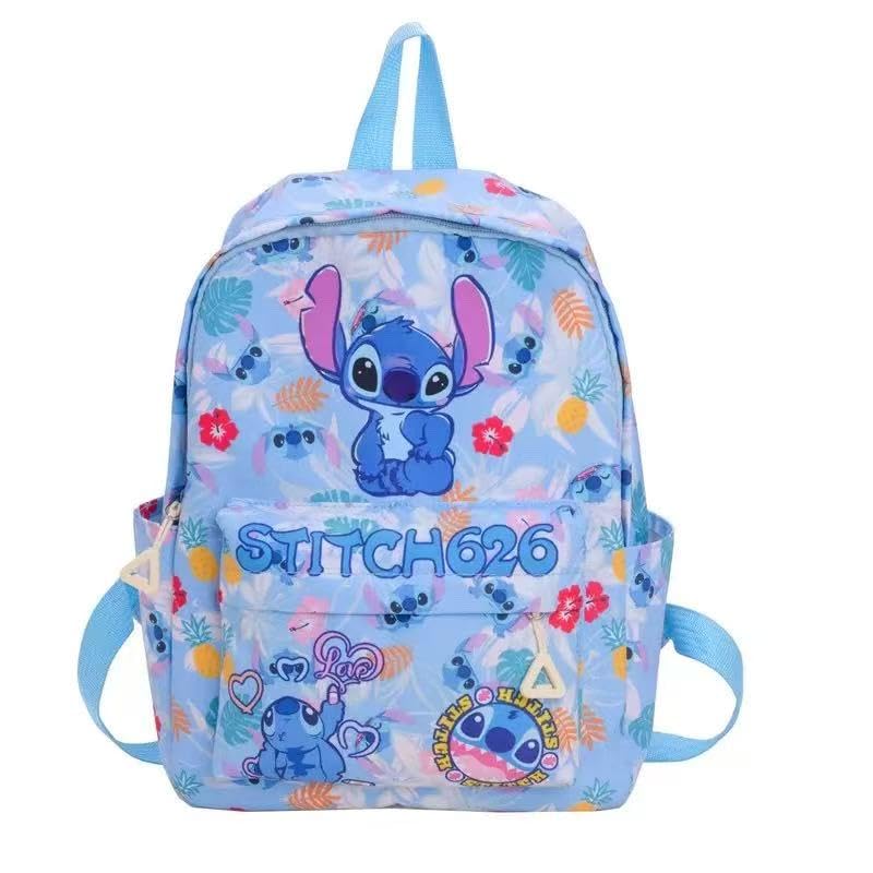 trettitre Backpack Stitch Cute Anime Student Schoolbag Cartoon Casual Travel Bag for Boys and Girls School Season Backpack (3)
