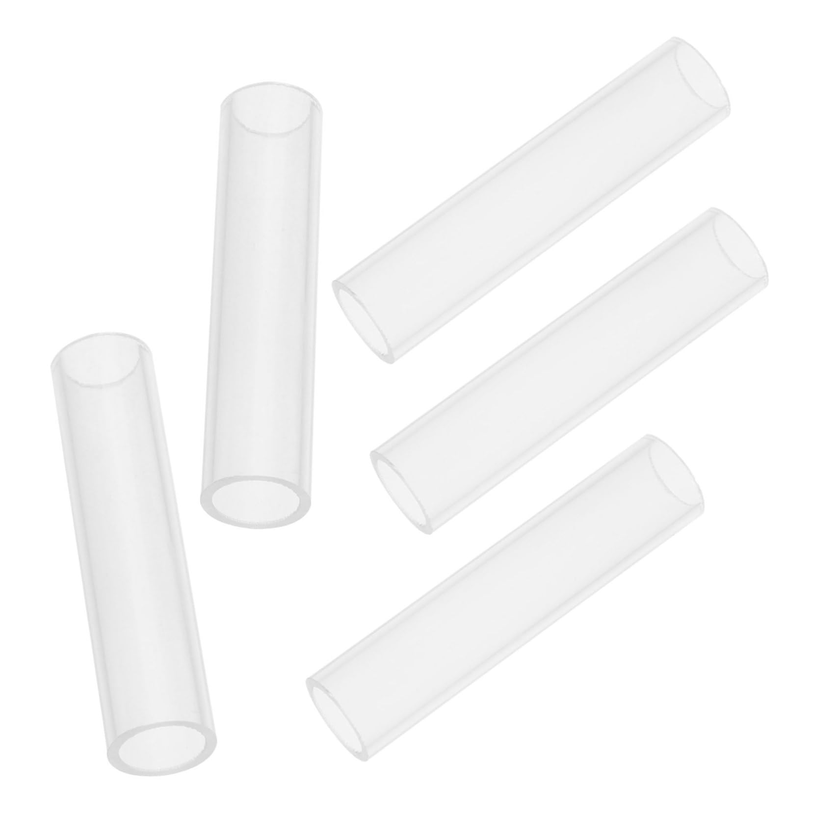 TOYANDONA 5pcs Fish Tank Decorations for Aquatic Pets Transparent Shrimp Hideouts Safe Breeding Shelters Lightweight and Easy to