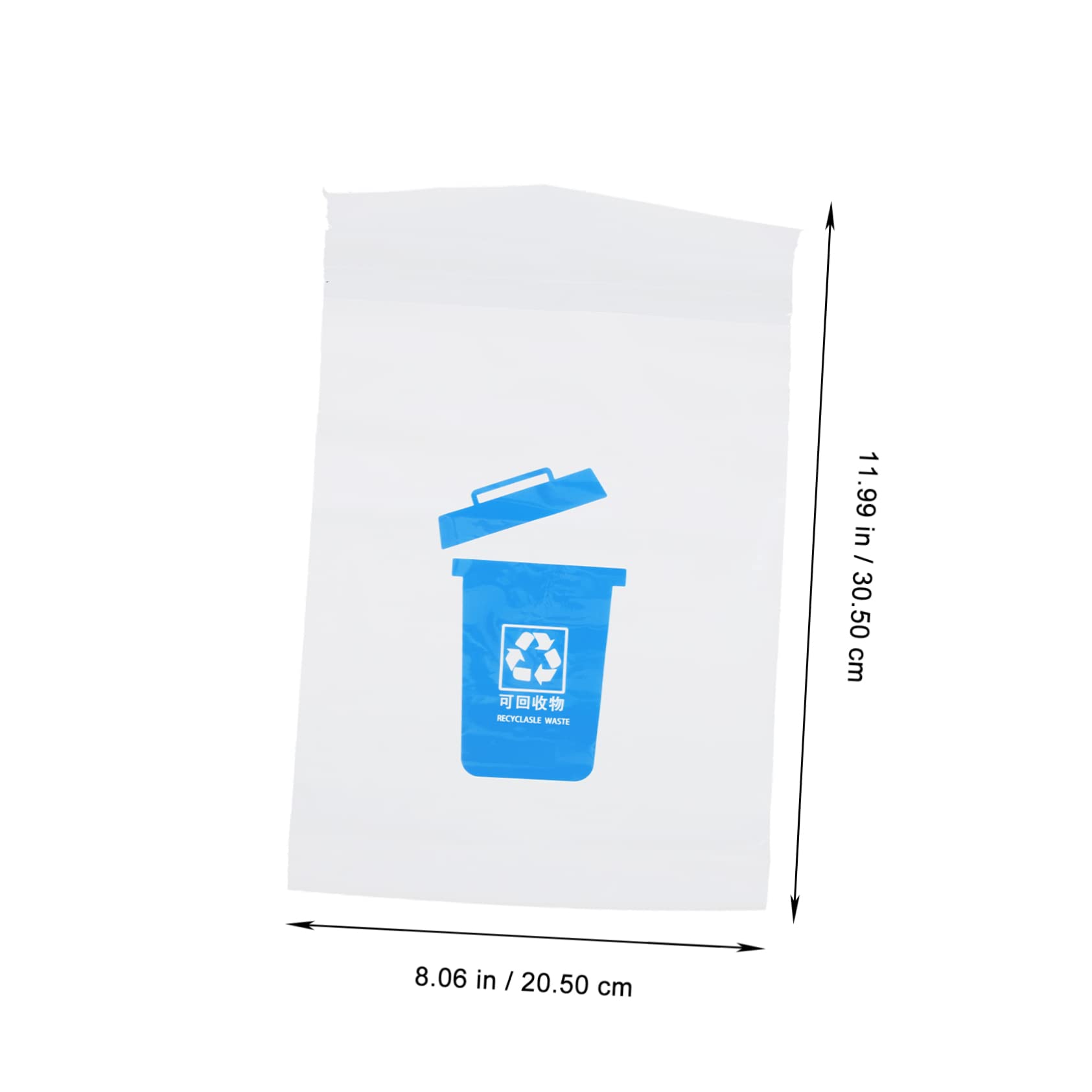 HOLIDYOYO 50Pcs Self Adhesive Outdoor Vomit Bags Portable Travel Trash Bags for Motion Sickness Leak Waste Disposal for Cars Taxis and Road Trips