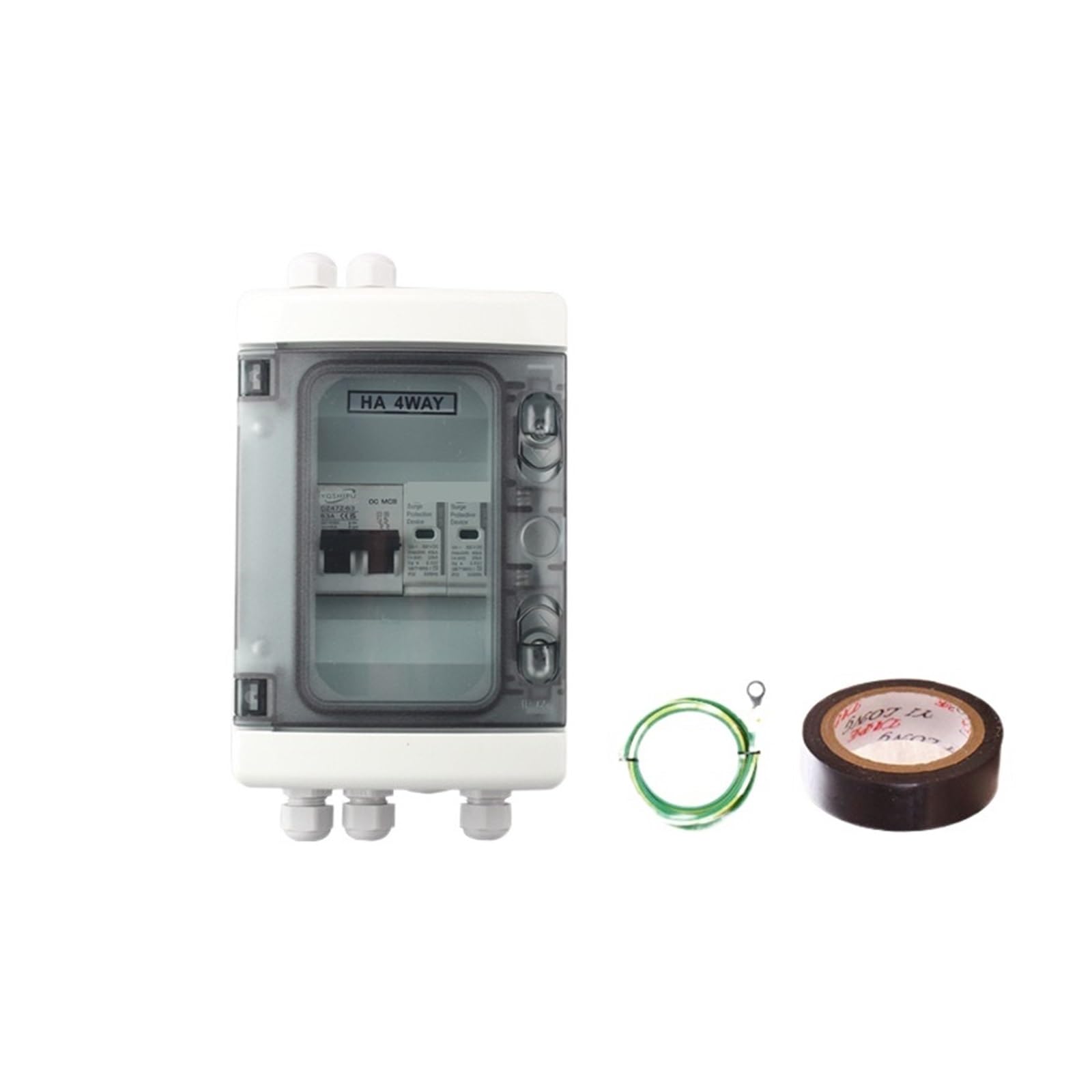 Interrupteur d'isolement DC 500V 63A avec câble sous boîte étanche