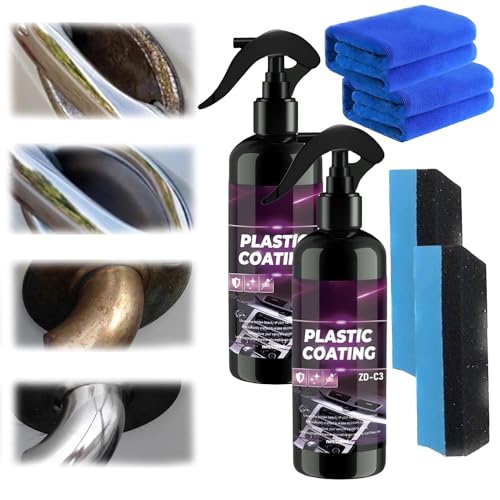 Shibeikadi Spray antiruggine premium per auto, rimozione della ruggine in metallo, spray antiruggine multifunzionale, potente rimozione della ruggine automobilistica, 120 ml (2 pezzi)