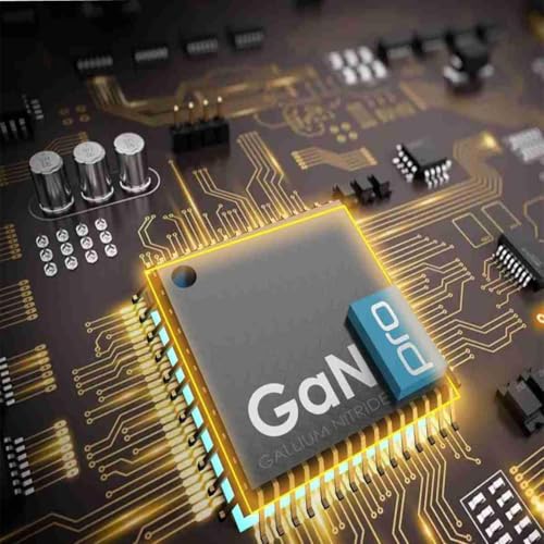 Image of CMF 100W GaN Fast Type C Adapter 3-Port Adapter with 1M Type C Cable for Nothing Phone 2A /2A Plus /2 /1, Samsung S25, S24 Ultra, S24 Pixel 9 Pro XL, 9 Pro, Laptop, Buds | 100Watt gan Adaptor, Orange