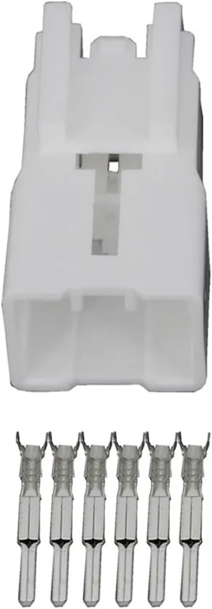 6 Pin Automotive Wiring Plug Terminals Connectors Automotive Harness Plugs With Terminals DJ7064Y-2.2-11/21 6P Car Connector(10 Sets)
