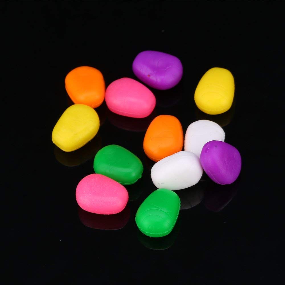 VGEBY 6pcs maíz Lure Bait, Suave Artificial Pop Up Flotante Pesca cebos, 7/6 Colors