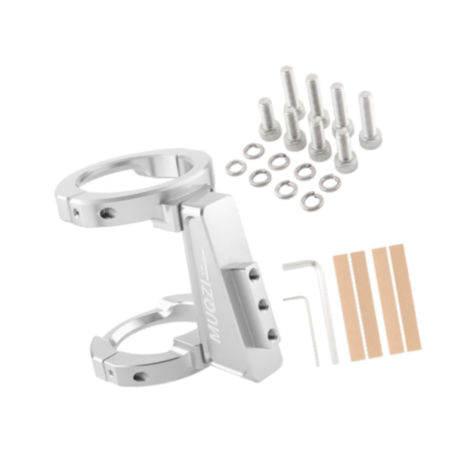 Yiju Folding Bike Front Mount, Silver