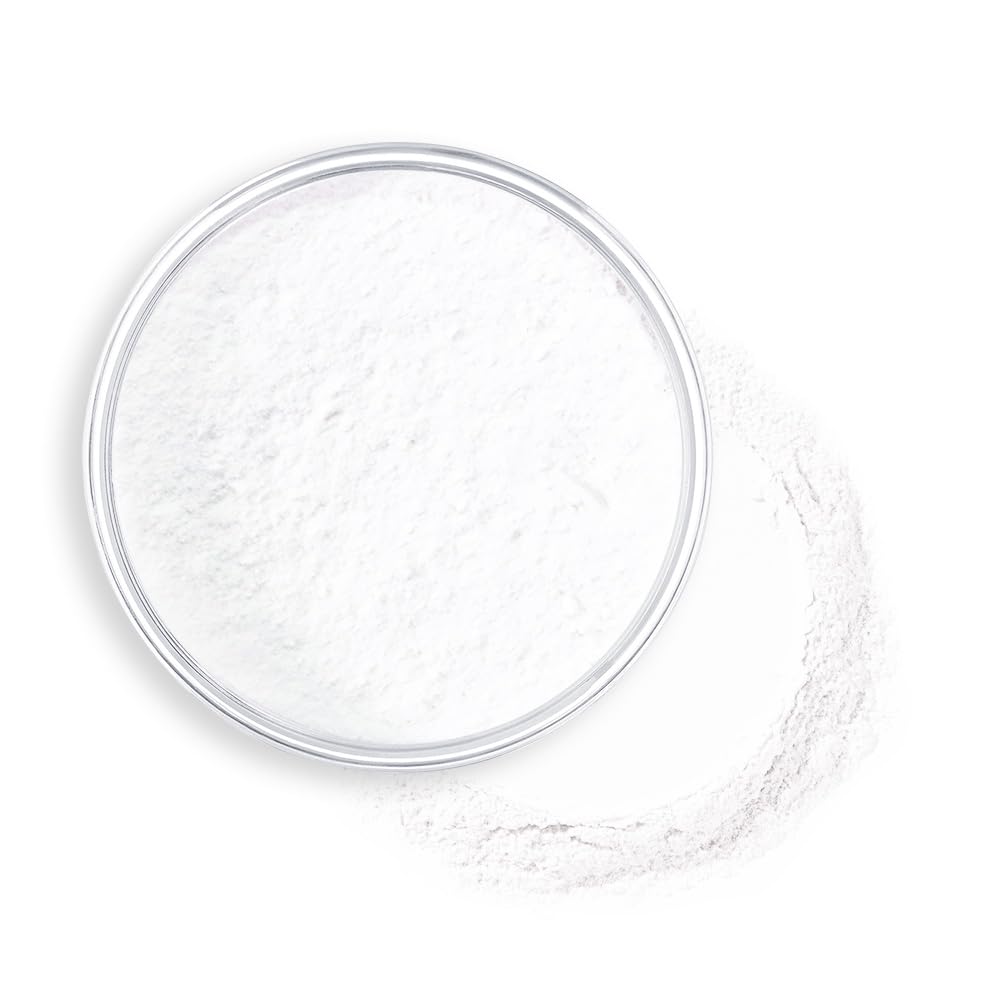 Photo 1 of Kaely Longwear Loose Setting Powder, Face Finishing Powder Long Lasting Waterproof, Polvo suelto Face Brightener Makeup, Soft Matte Finish, Vegan & Cruelty-Free, 01 White