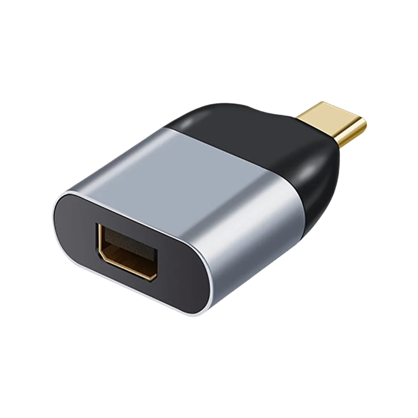 TY>pe C to USB Splitter to V/GA DP 4K 3 HDMI-Compatible Docking Station Adapter with PD100W Gen2 RJ45 Connector(Type-C to MDP)