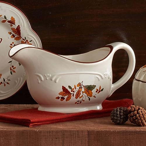 Saucière Pfaltzgraff grand récipient à sauce en céramique décorée
