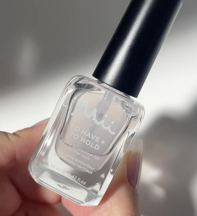 Mii Cosmetics To Have + To Hold Nail Polish Base Coat for Normal Nails, 14 ml (Pack of 1) - Image 2
