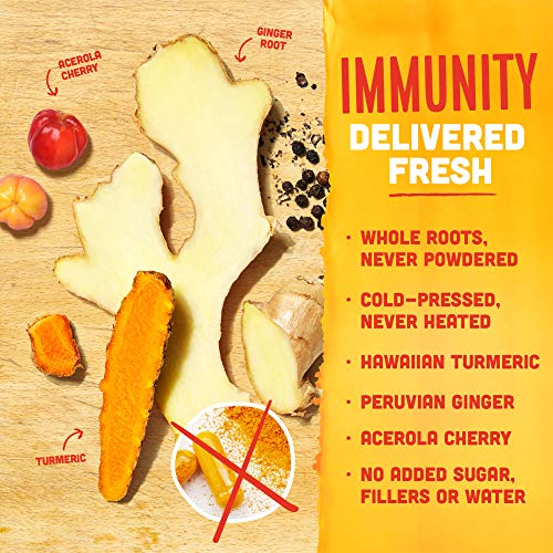 Vive Organic Immunity Boost Vitamin C, Ginger & Turmeric Shot (2oz bottle) - Image 4