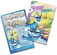 Pokémon TCG: Scarlet & Violet – Prismatic Evolutions Mini-Dose – Vaporeon (2 Boosterpacks & 1 Münze) – Ansicht 4