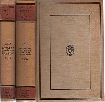 Hardcover ENGLISH POETS: Romantic, Victorian, and Later in Two Volumes Book