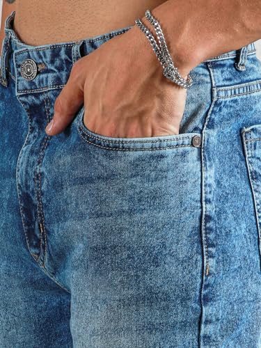 Image of HIGH STAR Men's Mid Rise Regular Jeans