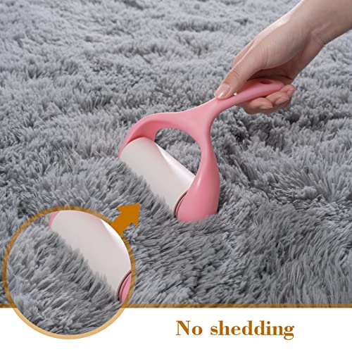 Fosirug Rugs For Bedroom Long Plush 2X6 Feet Runner Rug For Living Room Ultra Soft Shaggy Carpet For Christmas Home Decor Fluffy Mat Faux Fur Rug For Bedside Nursery Kids Room College Drom thumb #6