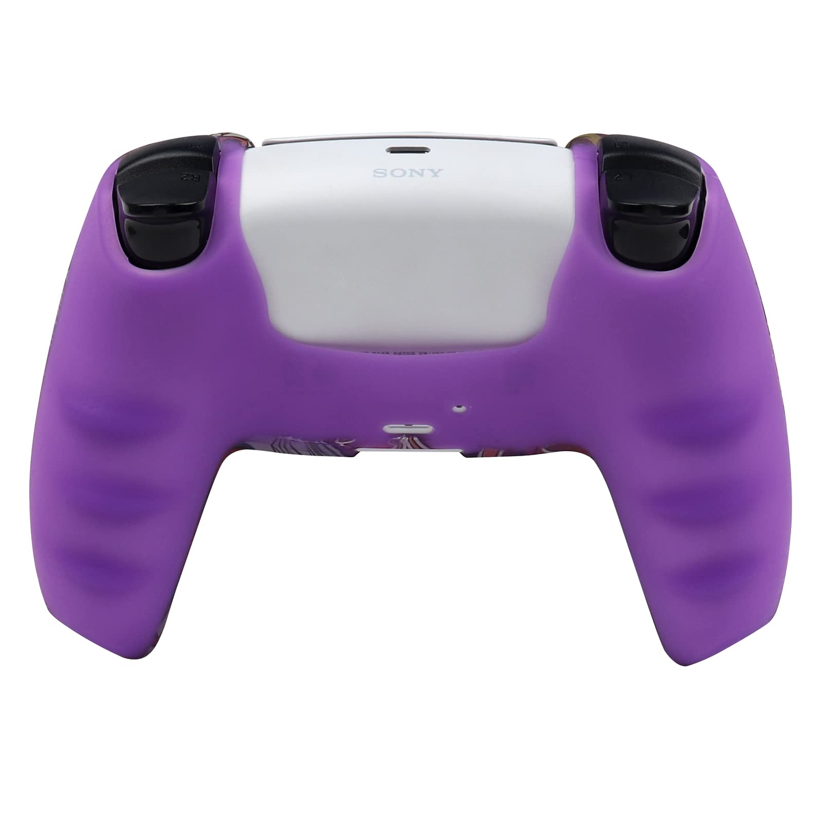 RALAN PS5 Controller Skin Silicone Chinese Dragon Design, Non-Slip Grip  Cover Protector Compatible with Playstation 5 Controllers with 12 Thumb  Grip Caps.(Purple) : Amazon.sg: Electronics