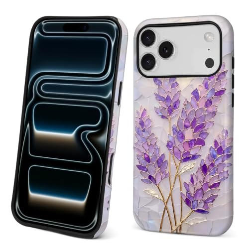 Coque silicone iPhone 17 Pro Max lavande mat pour le quotidien