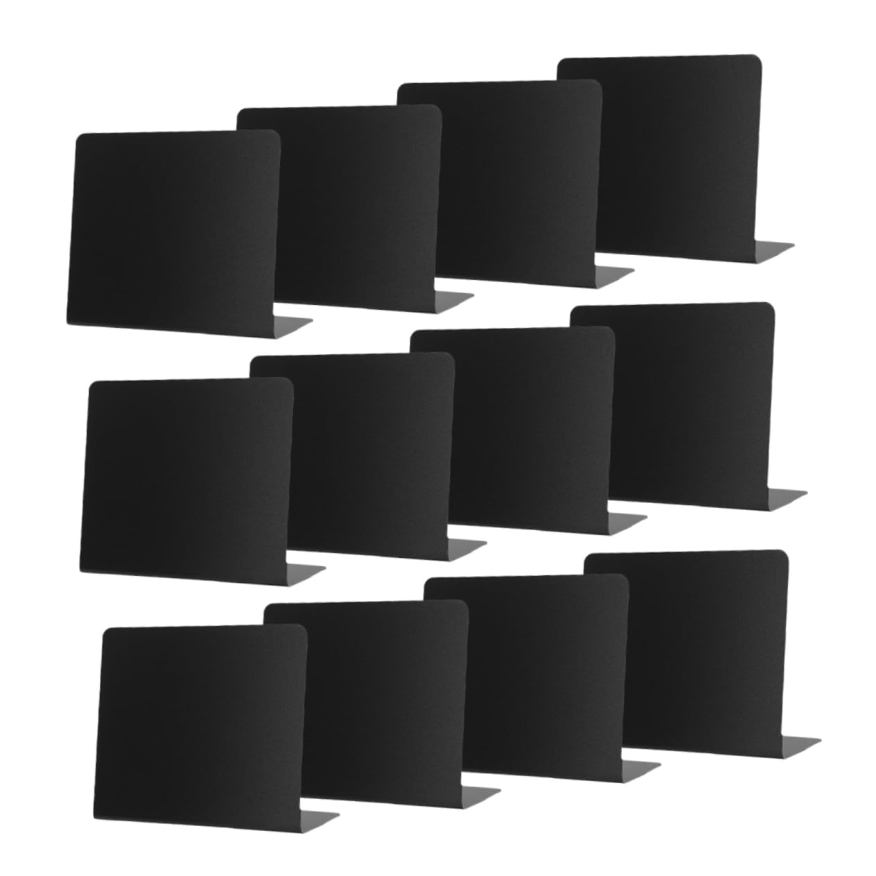 SHINEOFI 60pezzi Lavagnette Decorative Da Mini Lavagne Per Messaggi e Prezzi Riutilizzabili e Stabili Per Buffet Ristoranti e Eventi
