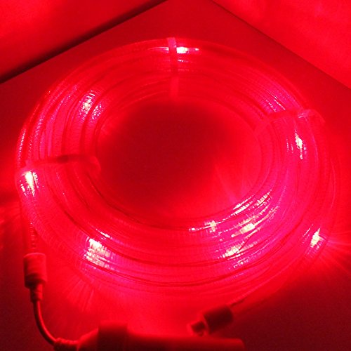 Amazon.co.jp: 乾電池式LEDチューブライト・赤交互点滅（10m