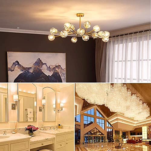 Image of G9 Halogen Bulb 60W JCD 120 Volt T4 JD Type Dimmable Halogen House Hold Light Bulb Crystal Clear Lense Hanging Pendant Accent Type Spot Down Lamp Chandelier Sconce Fixture (Pack of 20 Pcs)