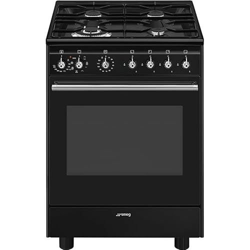 Smeg Concert CX61GMBL cucina Elettrico Gas Nero A