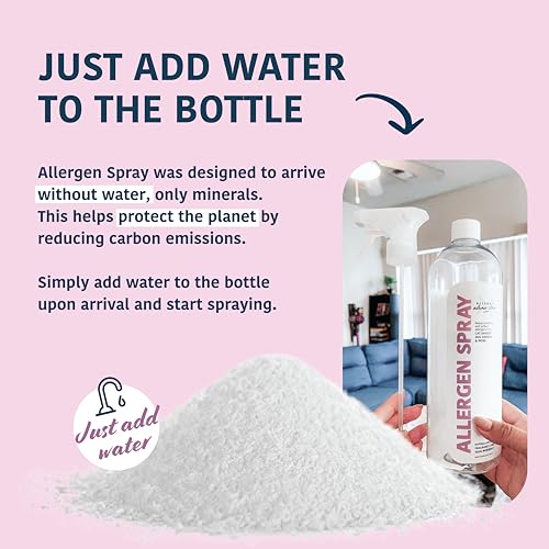 Image of Allergy Asthma Clean Allergen Spray, Pet, Dust Allergies & More 64oz Total