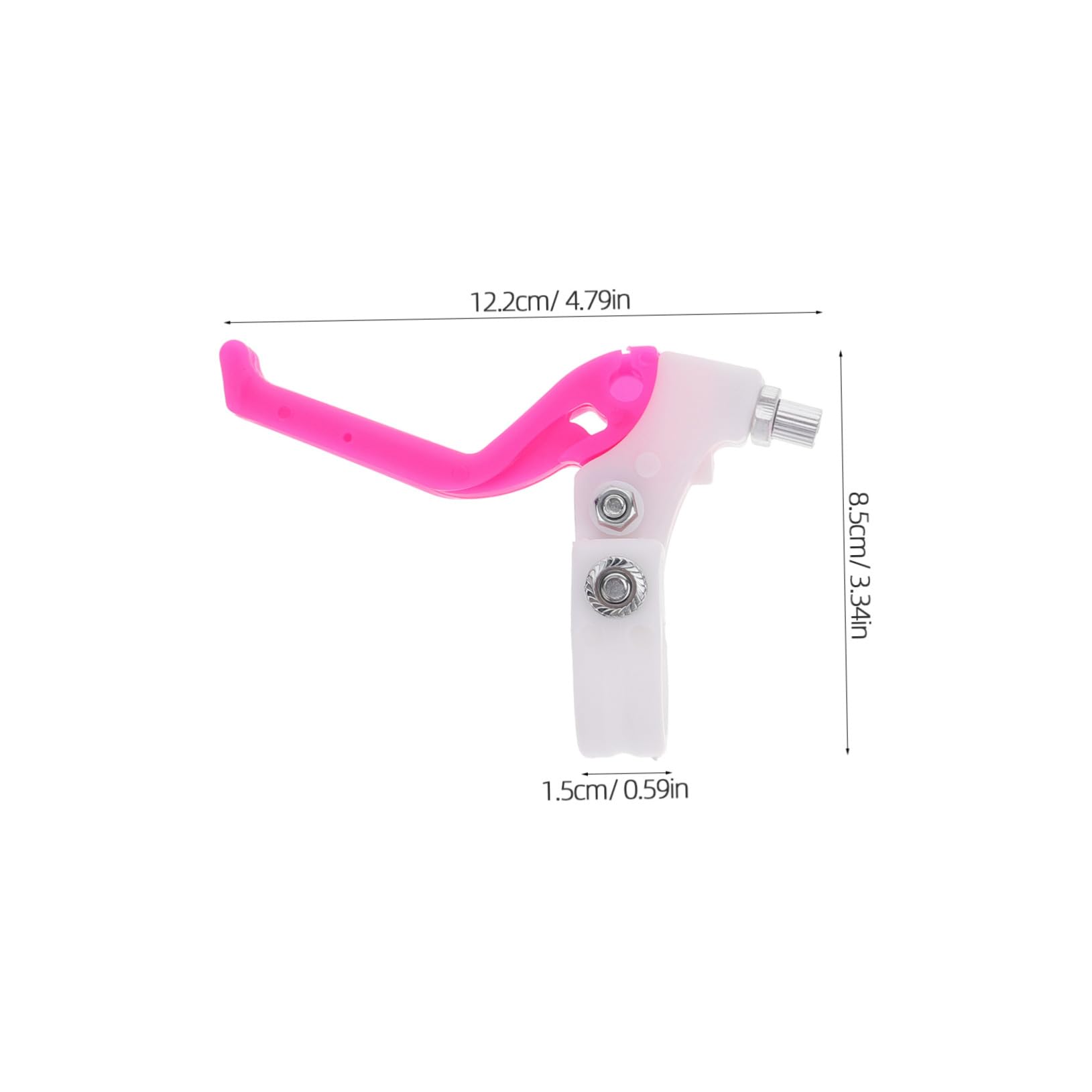 Toyvian Leve Freno Bici per Maniglia in Plastica Colorata e Rosa Compatibile con Bici Ragazzo Sicurezza e Sostituzione Accessori Adatta per Età Anni